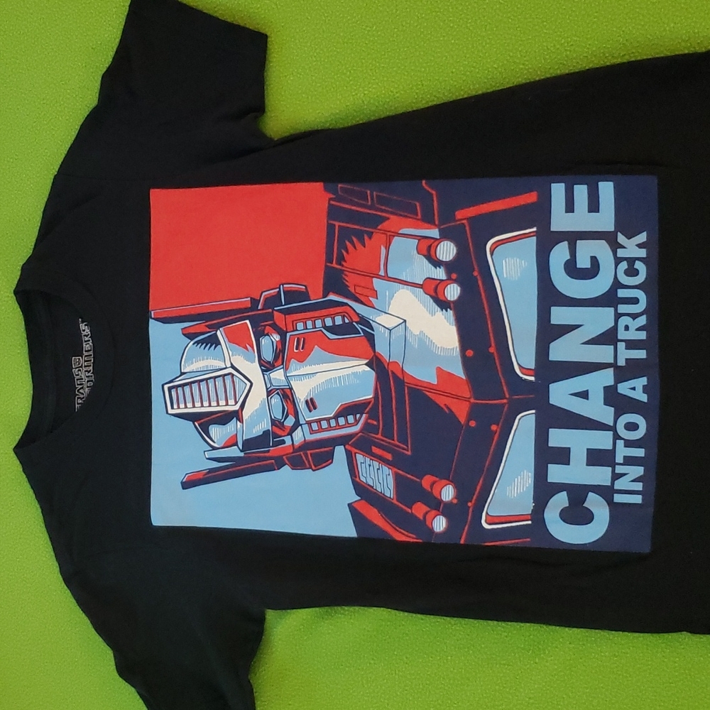 Hasbro Transformers Change Into A Truck T-shirt